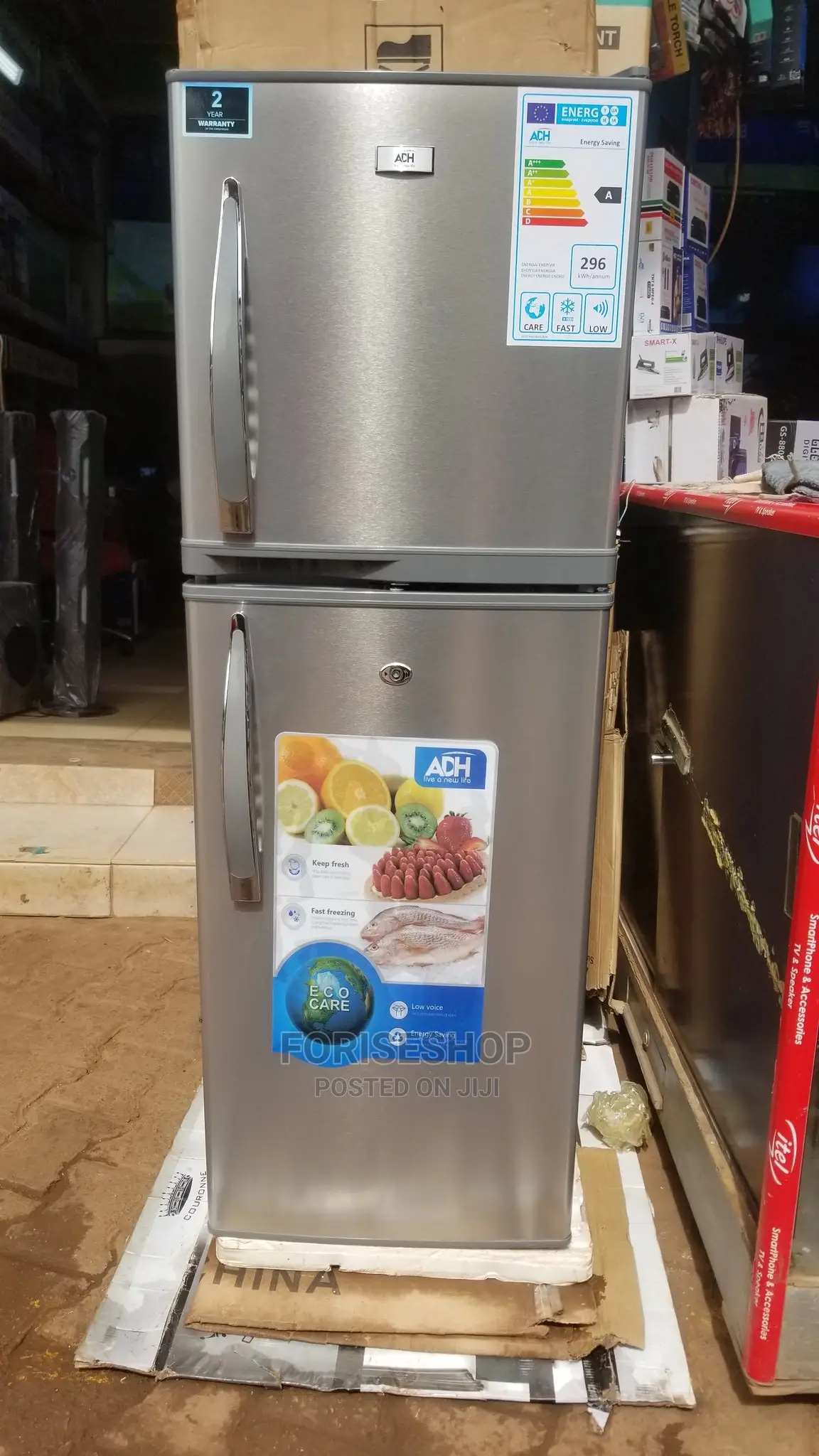 ADH 158litres Double Door Fridge