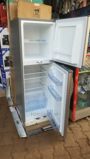 ADH 158litres Double Door Fridge Beyi Powa