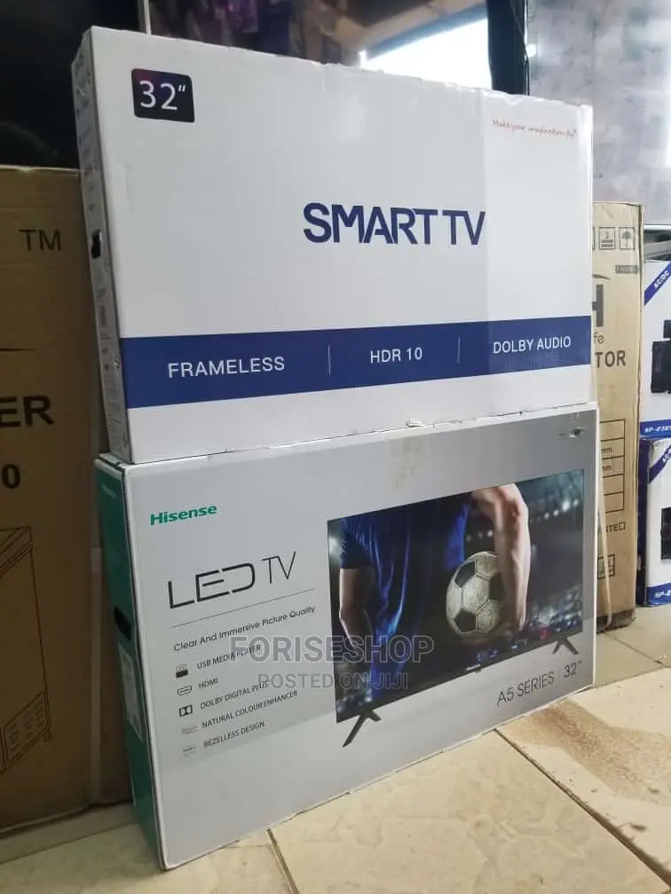 Hisense/ Chiq 32inch Frameless Digital Tvs