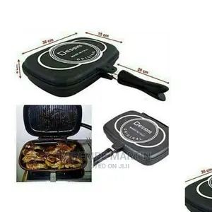 Double BBQ Grill Pan