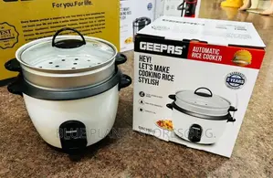 Geepas 1.5L Electric Rice Cooker + Steamer \\ 500w /GRC35011