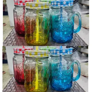Glass Juice Mugs