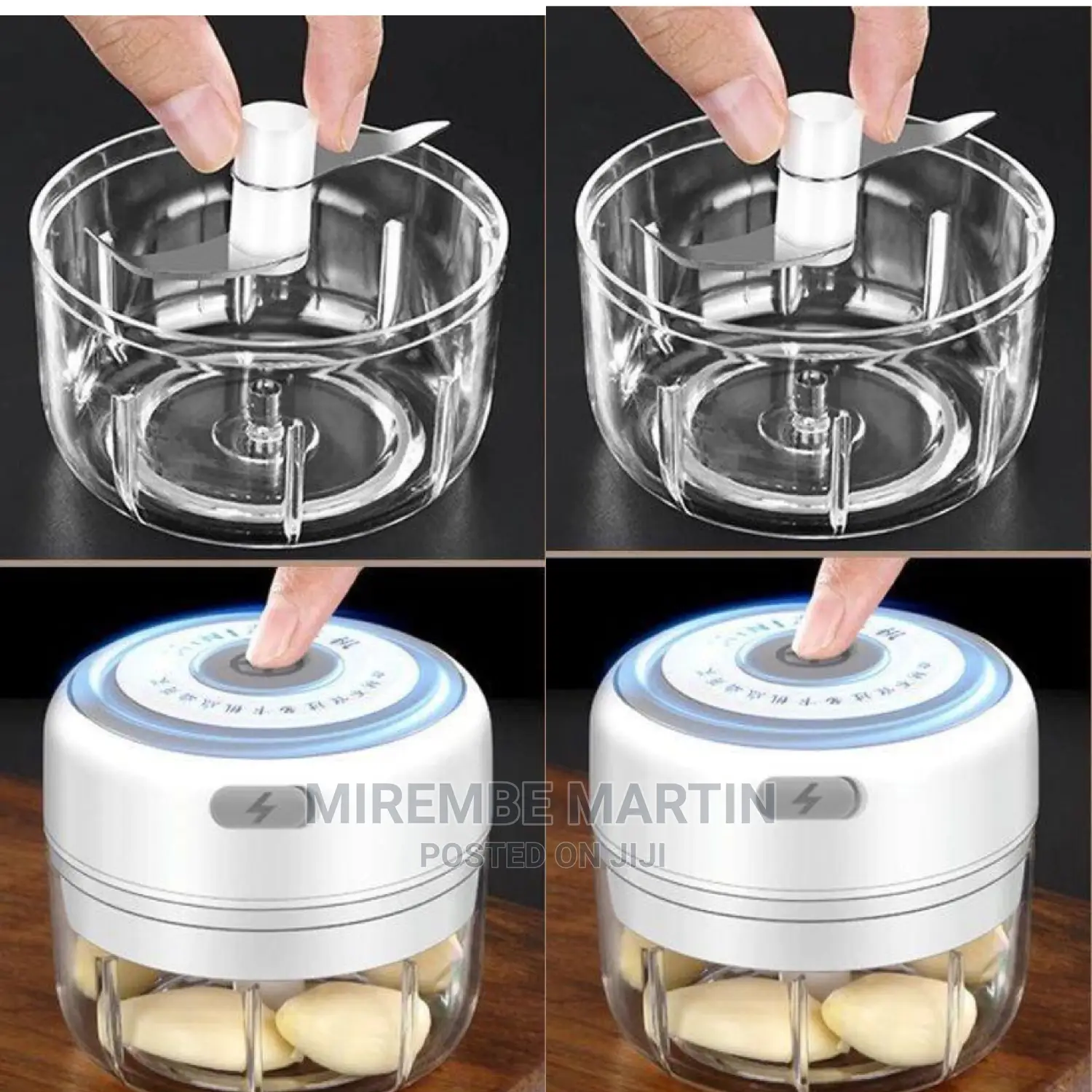 Rechargeable Garlic Grinder