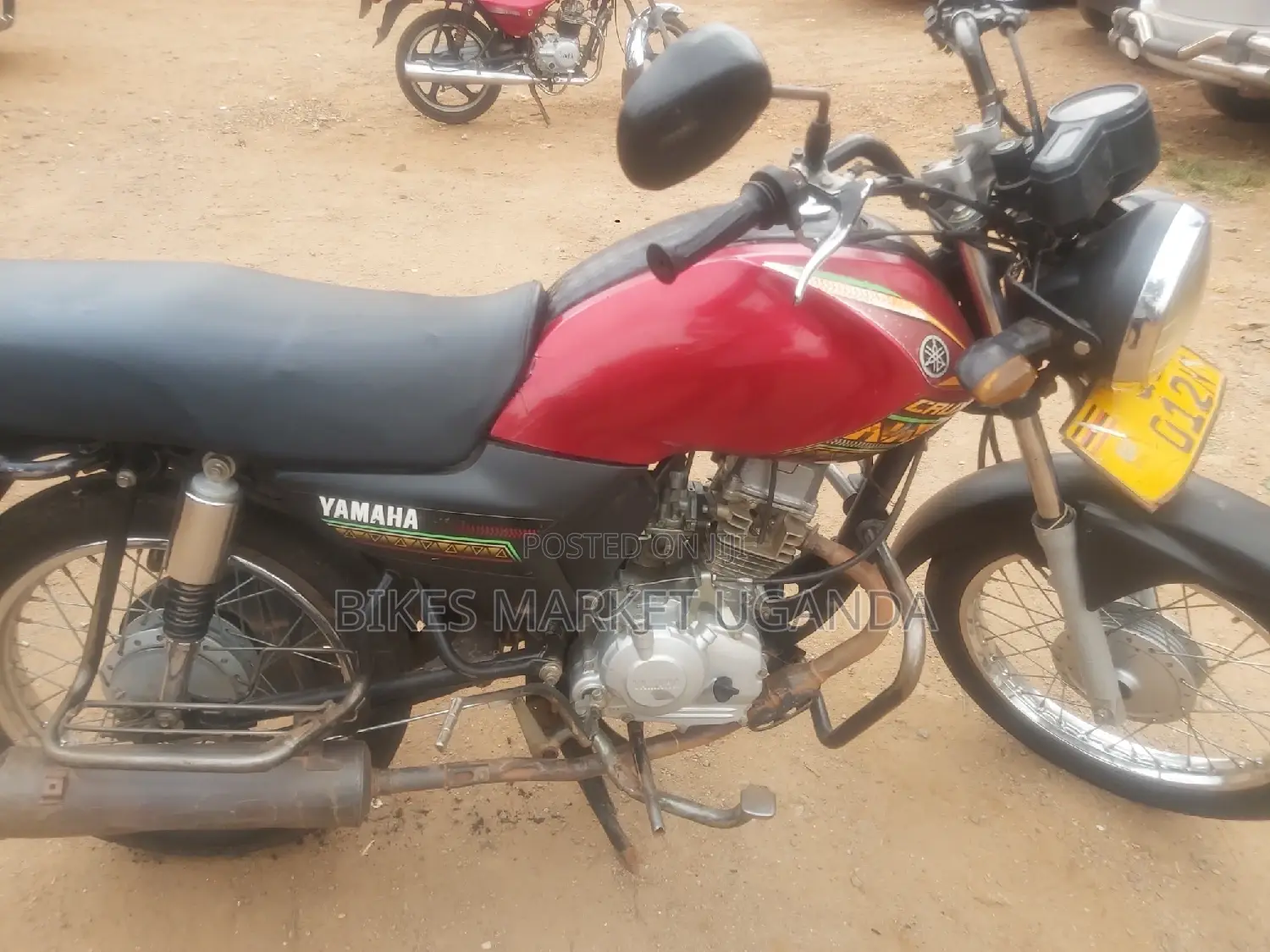 Yamaha Crux 2017 Red