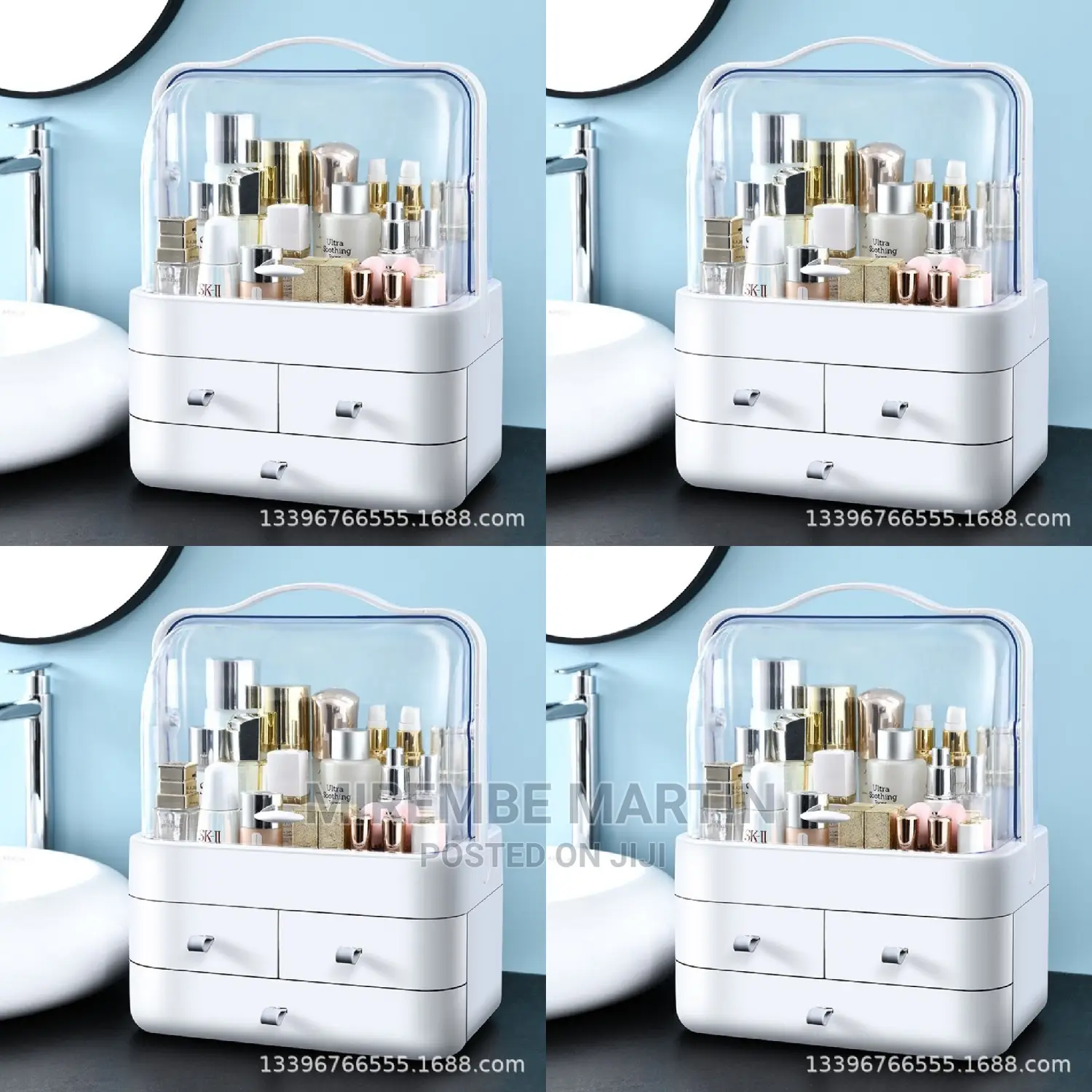 Makeup Storage Box and Organizer
