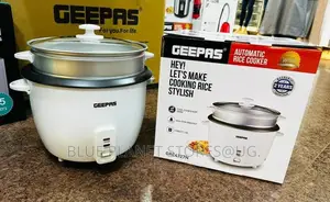 GEEPAS 2.8L Electric Rice Cooker + Steamer \\ 900w\ GRC4327N