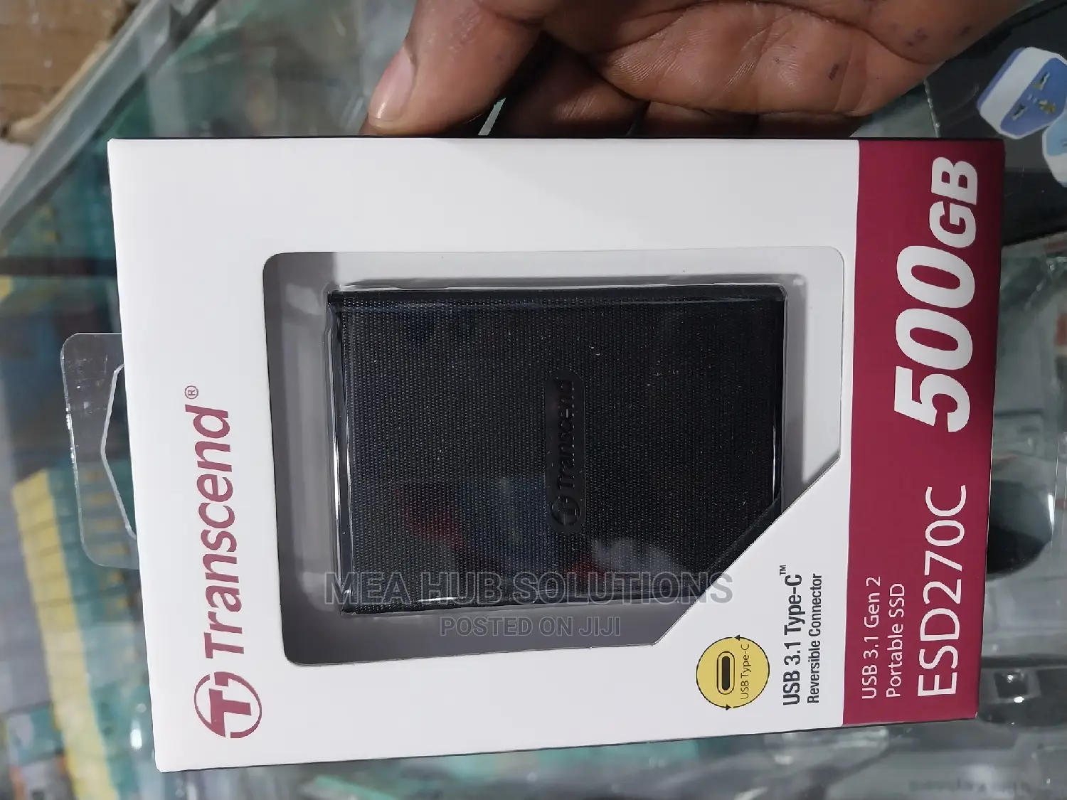 Transcend 500gb External SSD Drive