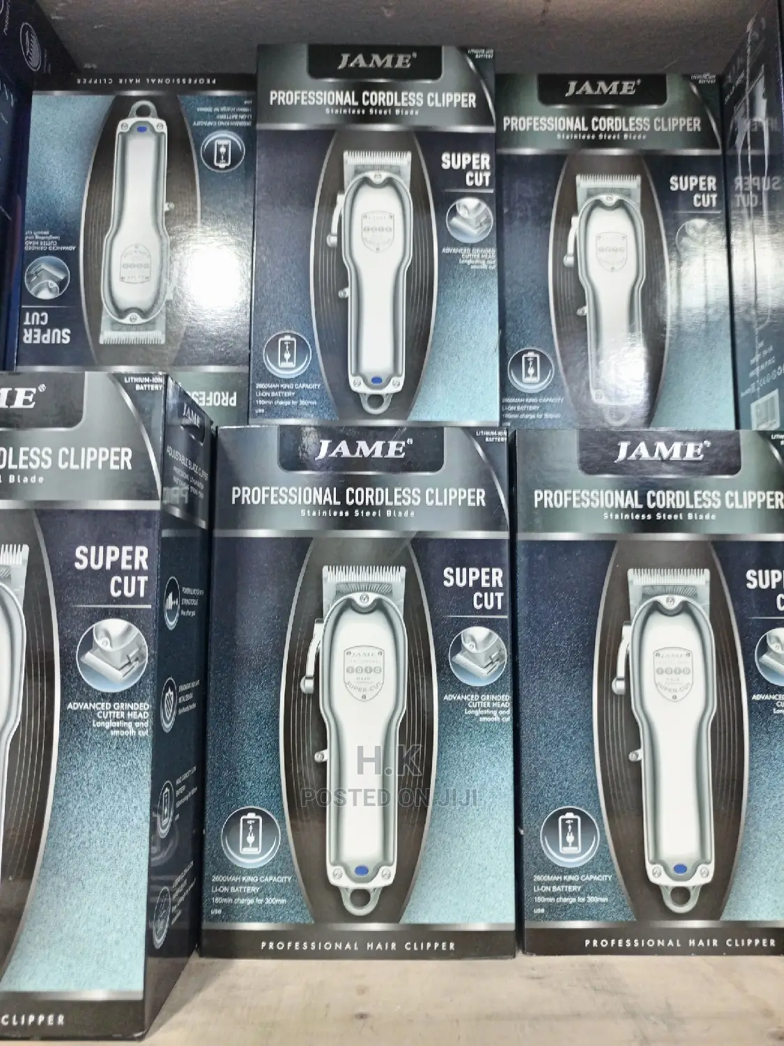 Jame Super Cut Chargeable Clipper