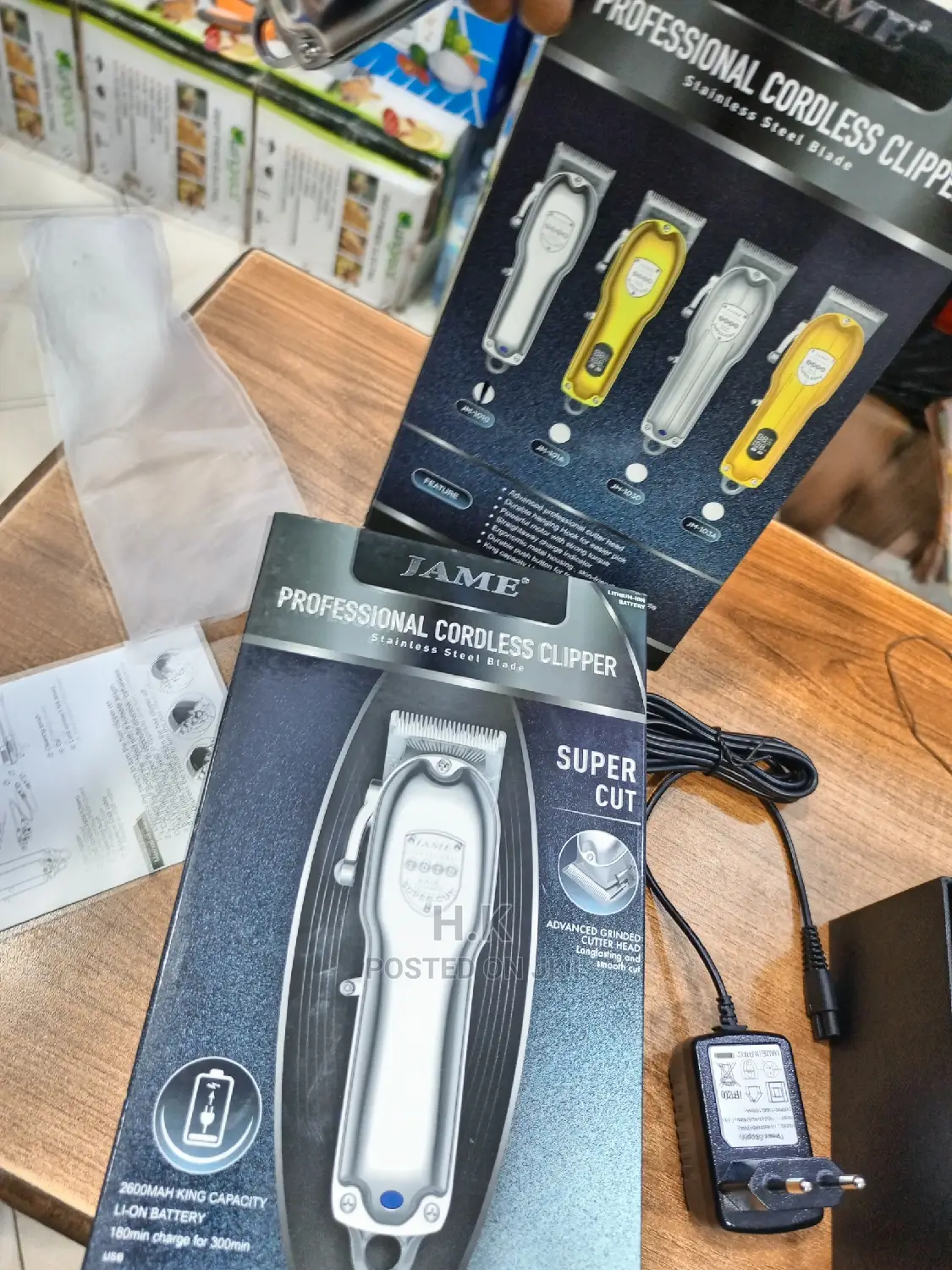 Jame Super Cut Chargeable Clipper