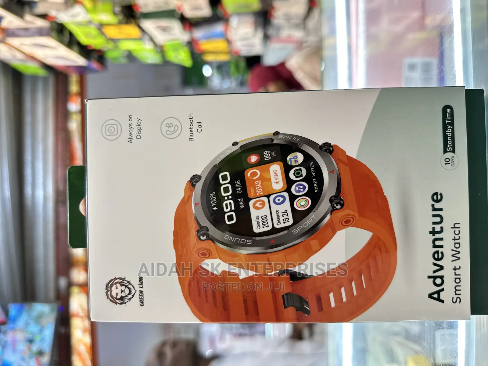 Green Lion Adventure Smart Watch Orange
