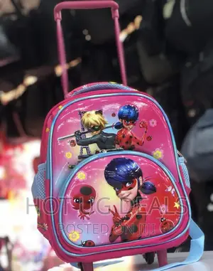 Kids School Travel Bag - Pink
