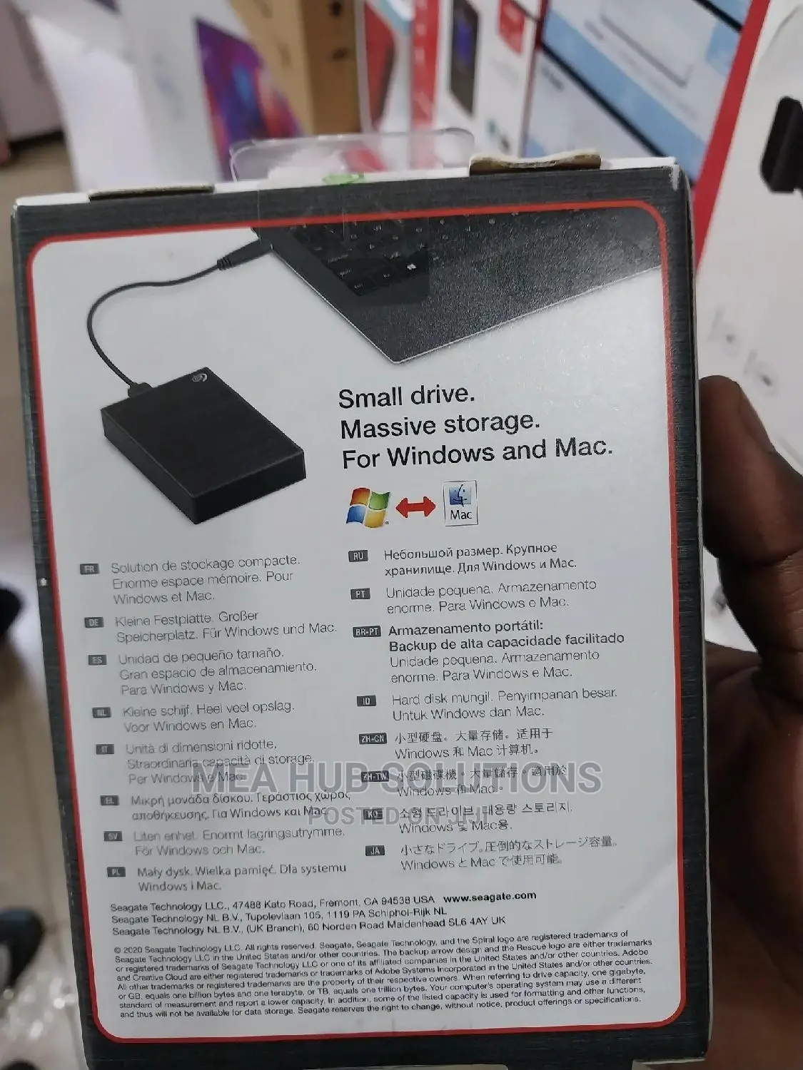 4tb Seagate External Hard Drive