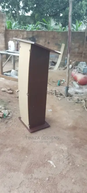 Wood and Acrylic Podium
