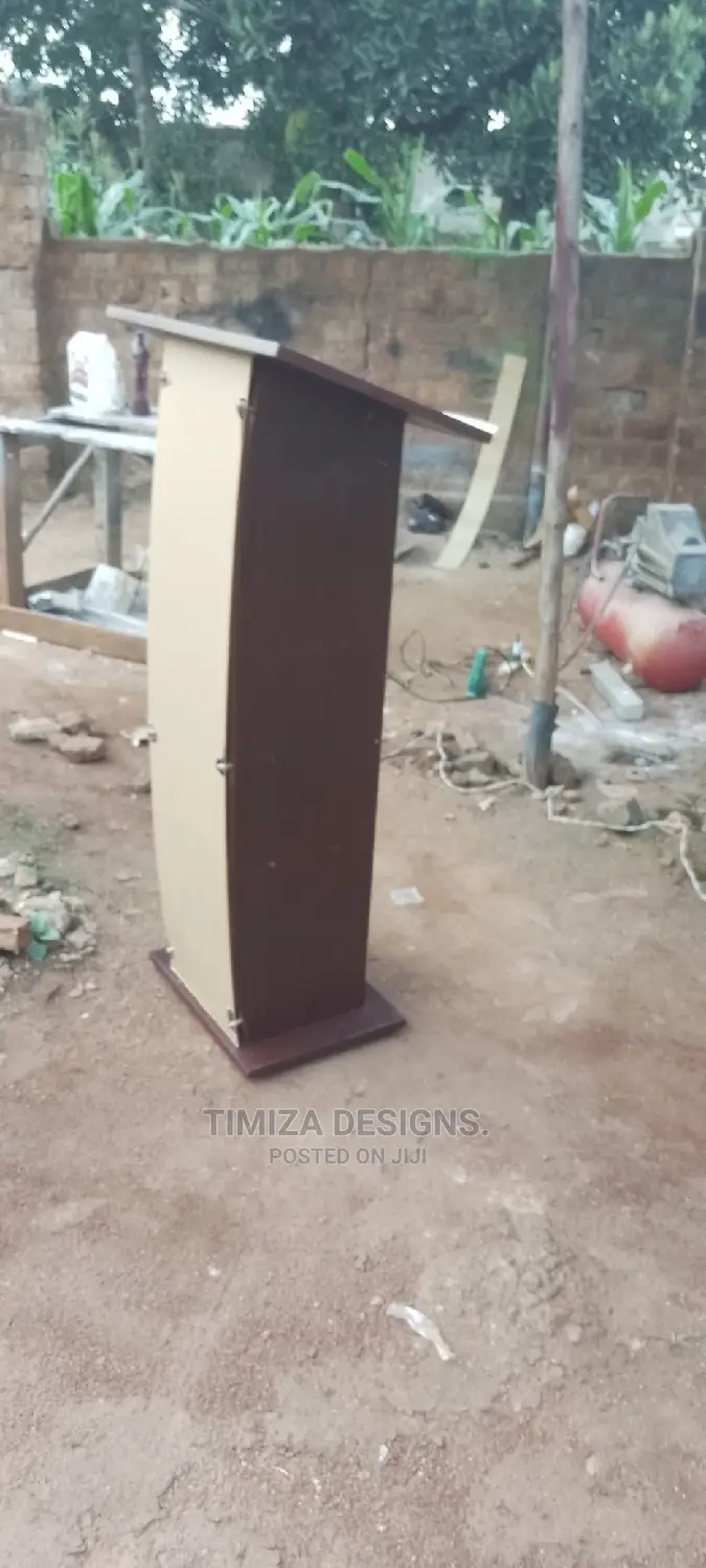 Wood and Acrylic Podium