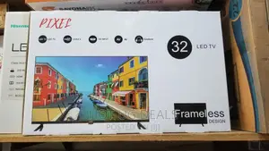 Pixel 32 Inch FRAMELESS HD Digital LED TV - Grey