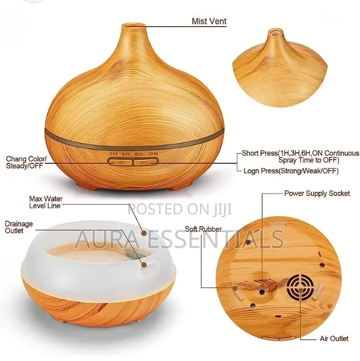Wooden Aroma Humidifier