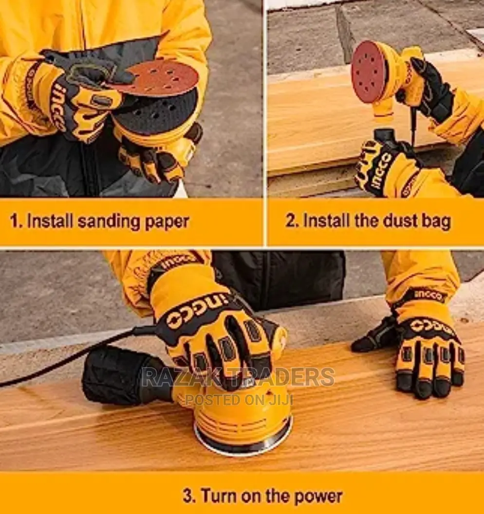 INGCO Rotary Sander, 320W | 125mm Dia of Sanding Pad