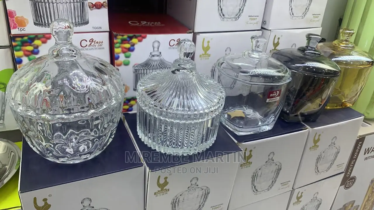 Glass Sugar Bowl