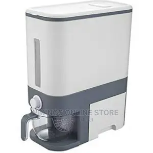 12kg Cereal Rice Bucket Storage Bin Dispenser Container