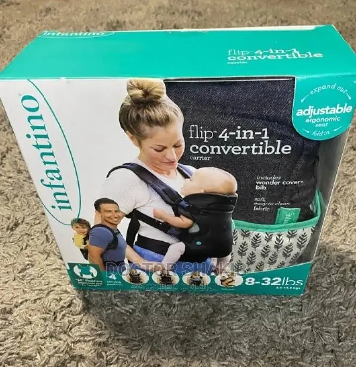 4 in 1 Convertible Adjustable Baby Carrier