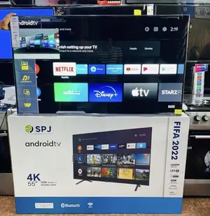 SPJ 55inch Android Frameless TVS