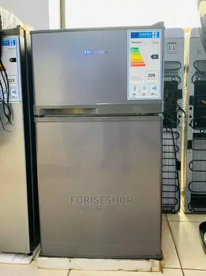 HISENSE 100litres Double Door Fridge With 5years Warranty
