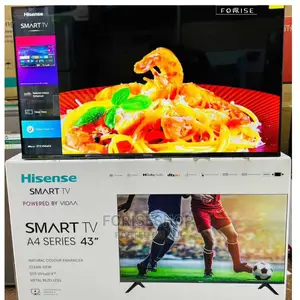 Hisense 43inch A4 Smart Tv 3yrs Warranty