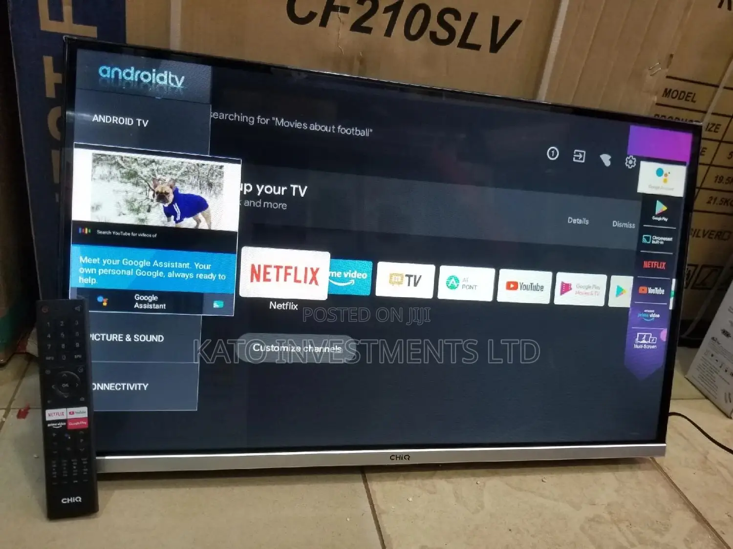 Chiq Android 32inches Tv