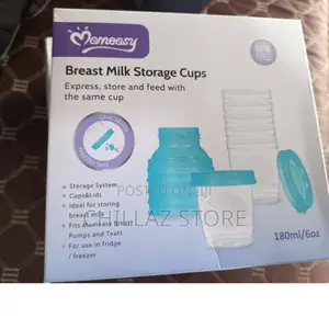 Breast Milk Storage Cups.