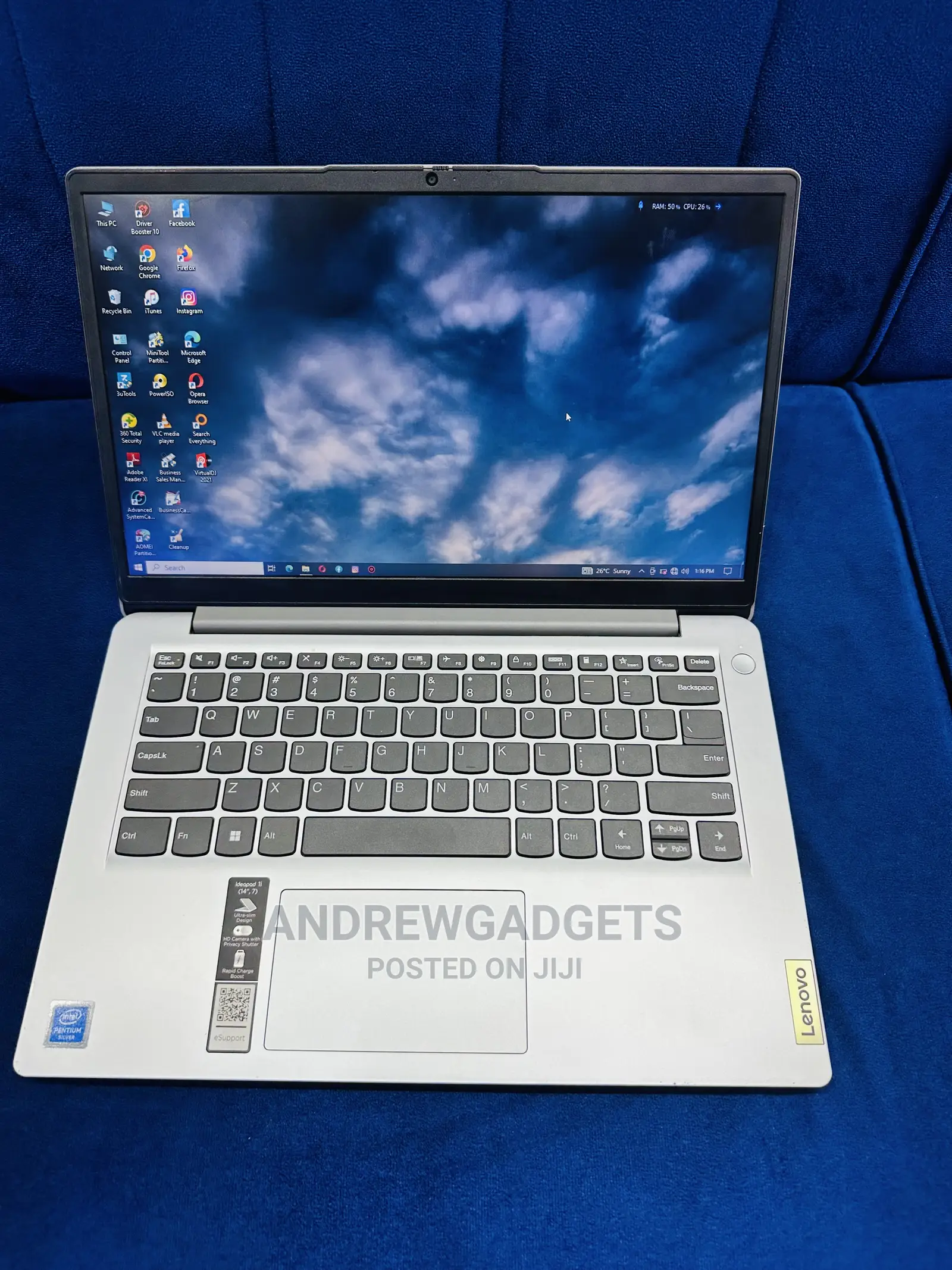 Laptop Lenovo IdeaPad 1 4GB Intel Celeron SSD 128GB