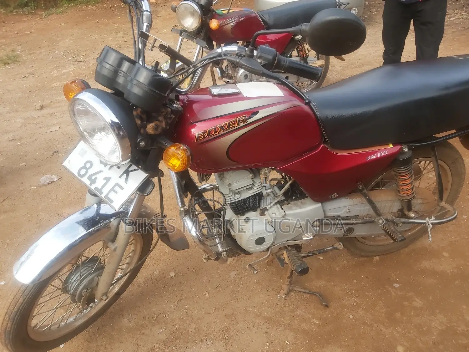 Bajaj Boxer 100 2022 Red