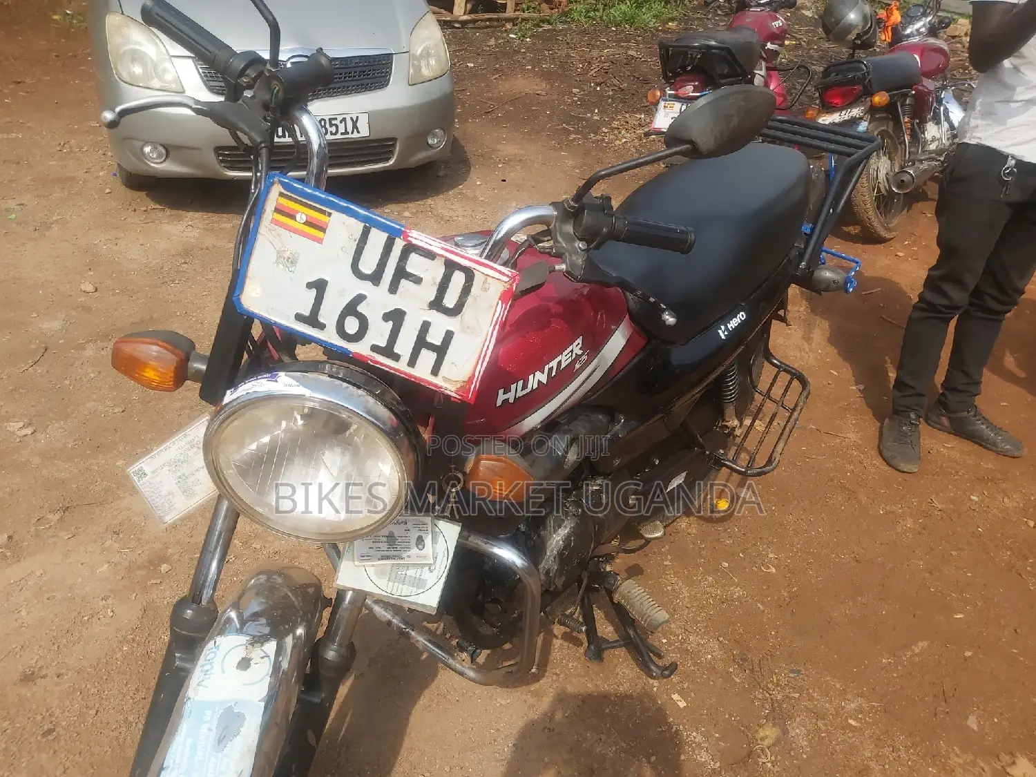 Hero Hunter 125 2021 Red