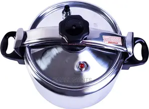 HTH 5.0L Aluminum Pressure Cooker – Silver