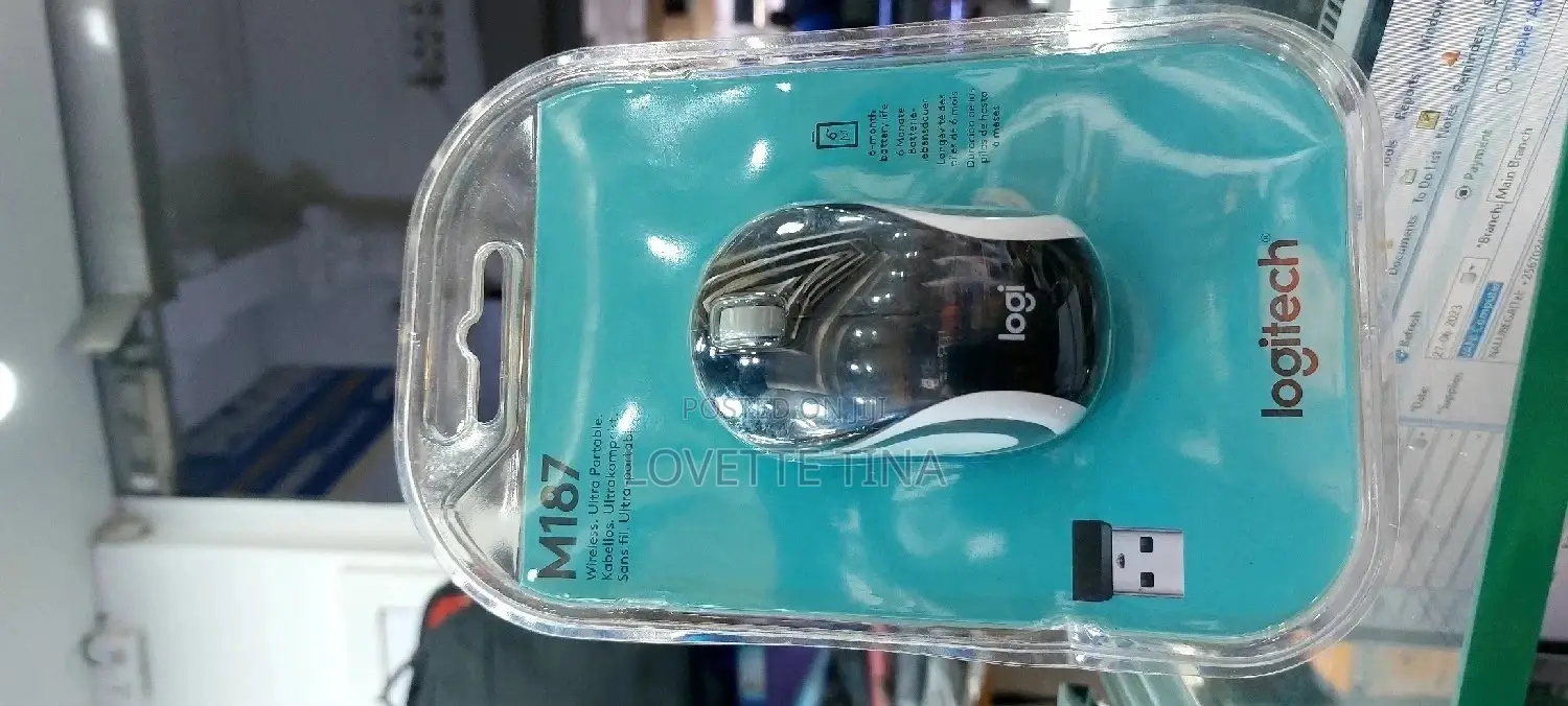 Logitech Wireless Mouse Original 187