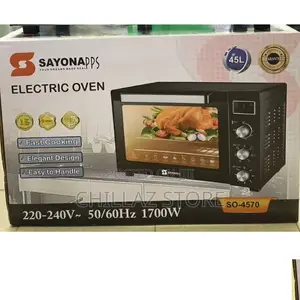 Sayonna 45L. Electric Oven With Hot Plate.