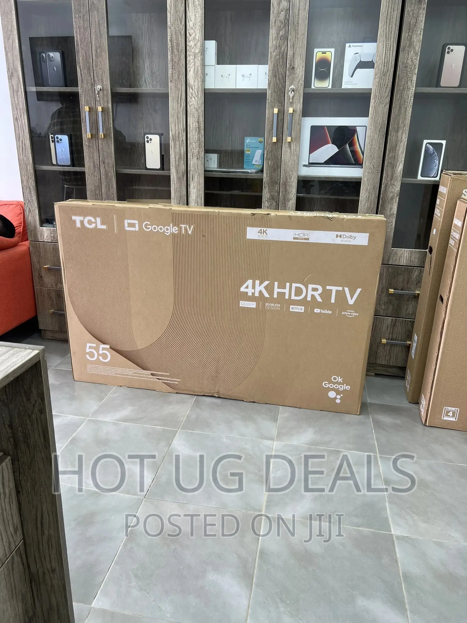 Tcl 55" Class 4-series Uhd Hdr Led Smart Android Tv