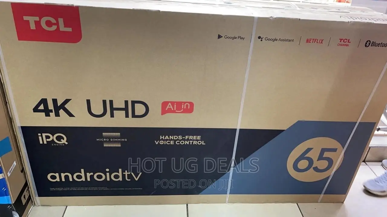 TCL 65" Class 4-Series Uhd HDR Led Smart Android Tv