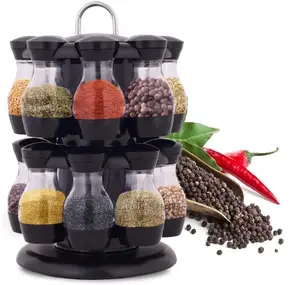Rotating Spice Jar Rack