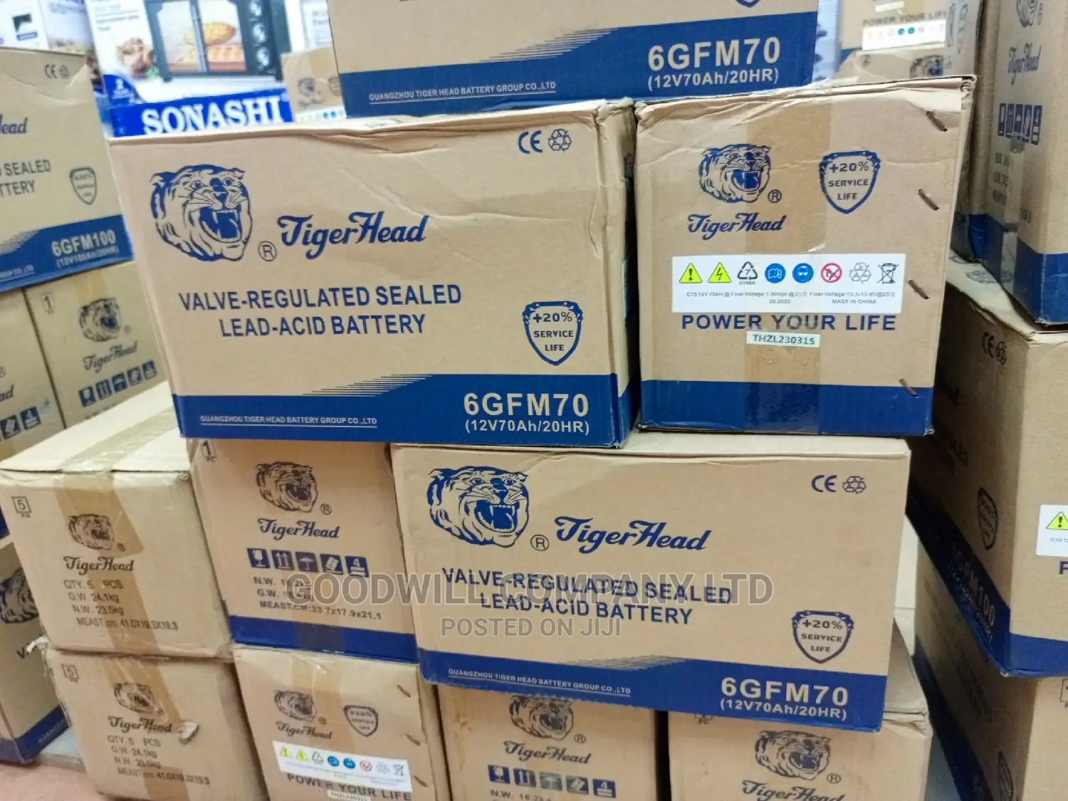 70ah Tiger Head Solar Battery
