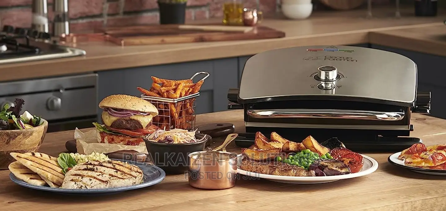 GEORGE FOREMAN Medium Removable Plates Grill Melt