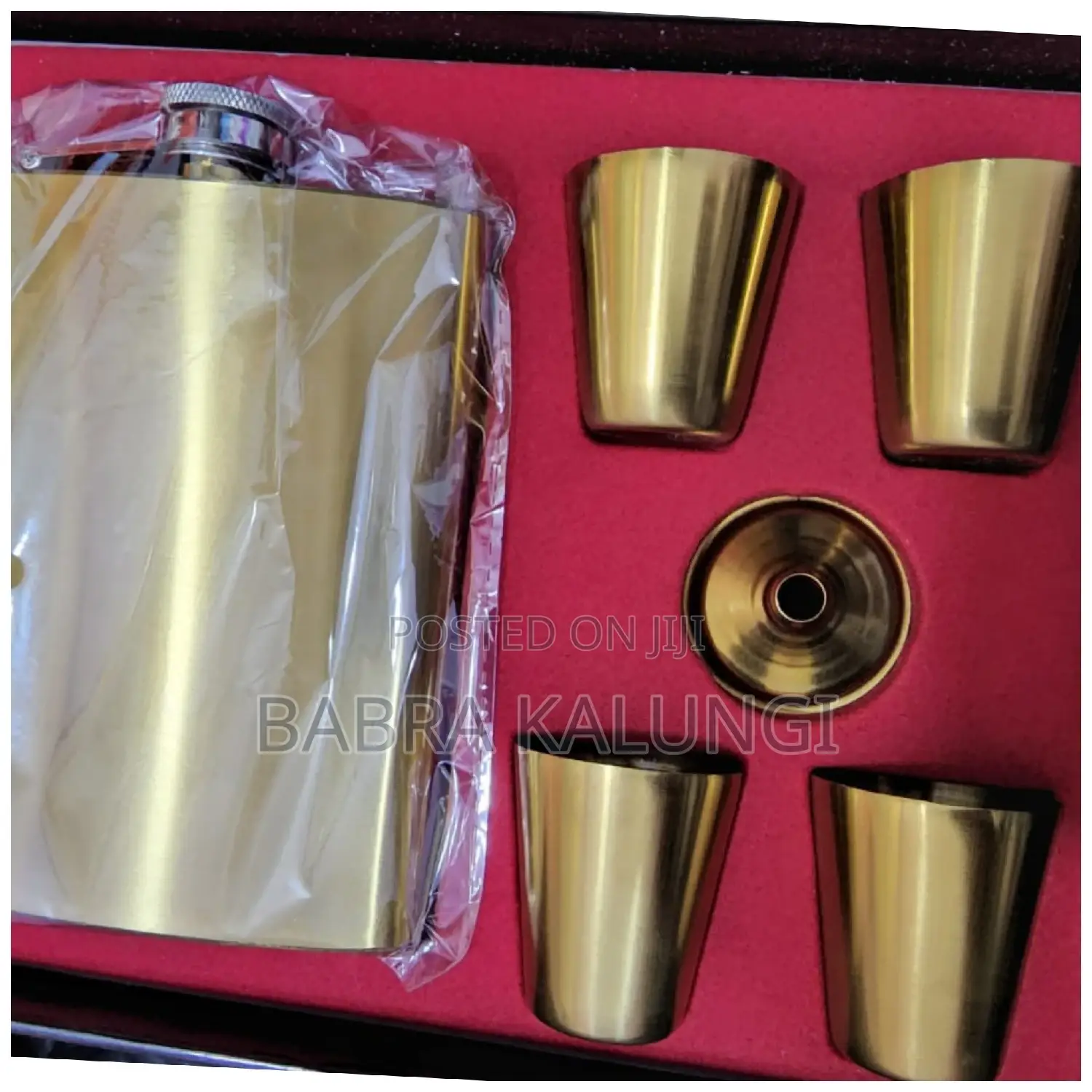 Whiskey Hip Flask Set