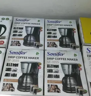 SONIFER 0.75L "6cups" Drip Coffee Makers \\ 550w \\ SF-3555
