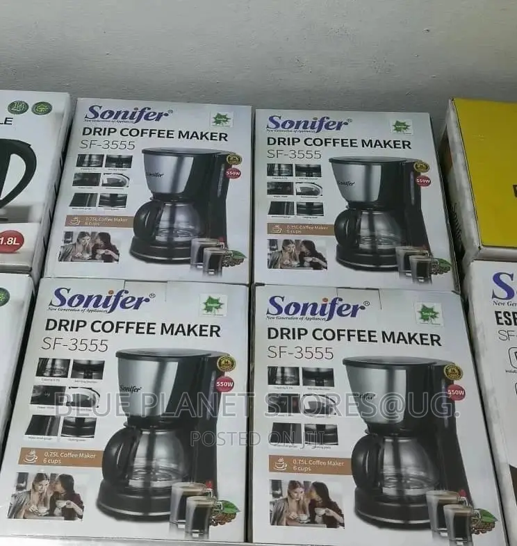 SONIFER 0.75L "6cups" Drip Coffee Makers \\ 550w \\ SF-3555