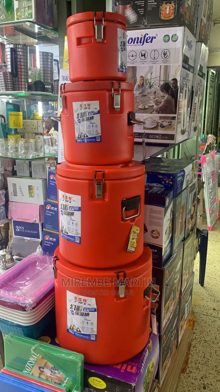 Red Food Flask