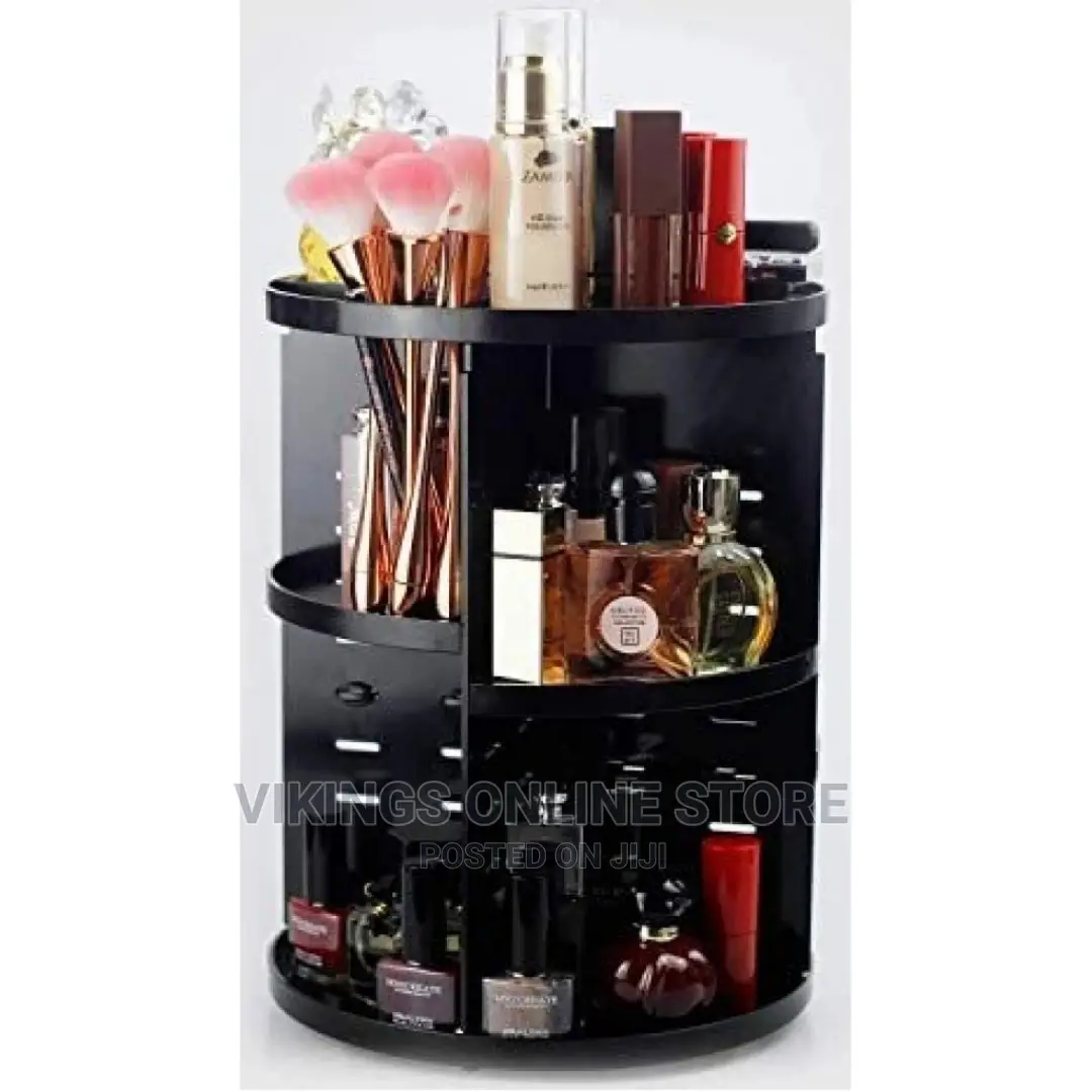Rotating Adjustable Cosmetic Jewelry Makeup Organize