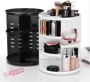 Rotating Adjustable Cosmetic Jewelry Makeup Organize