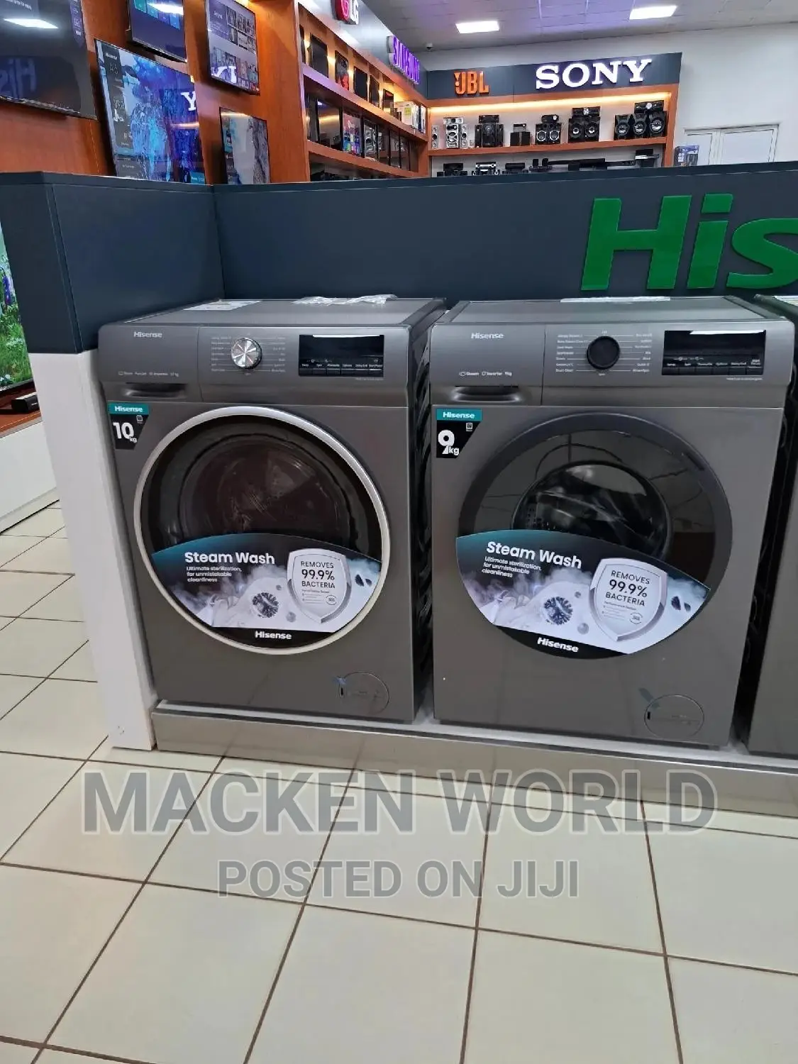 Hisense 9kg Front Loader Washing Machine Fully Automatic