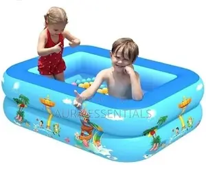 Two Ring Rectangular Kids Pool