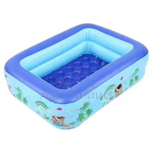 Two Ring Rectangular Kids Pool
