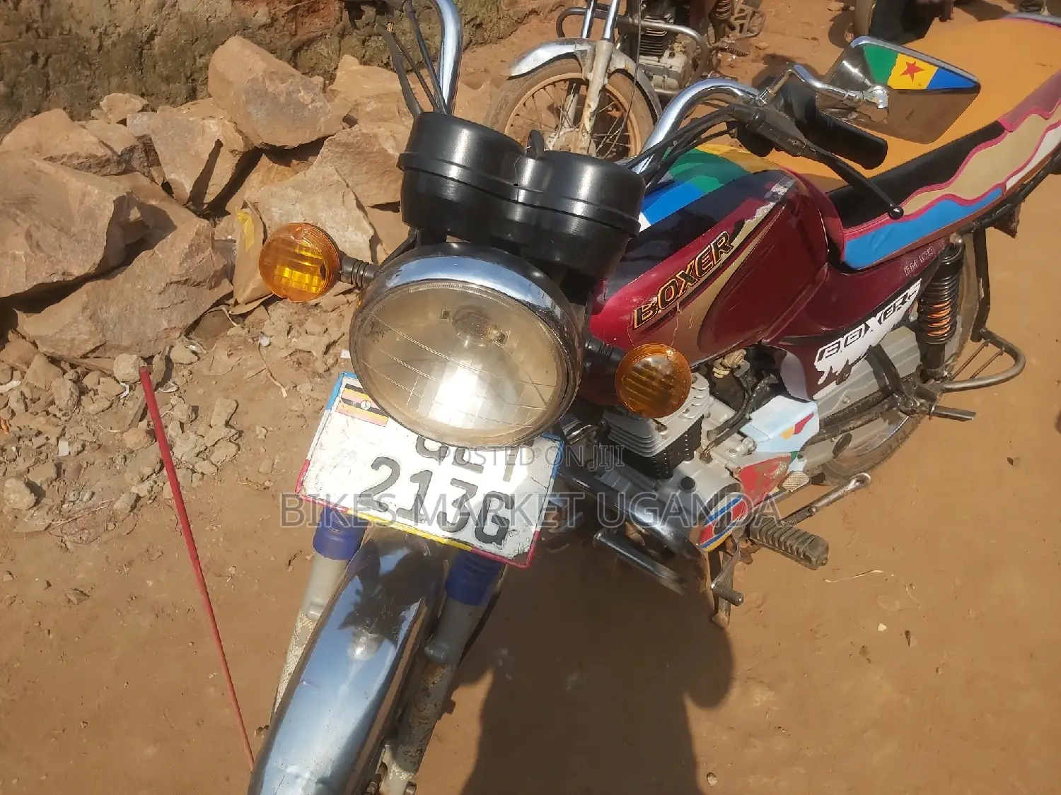 Bajaj Boxer 100 2017 Red